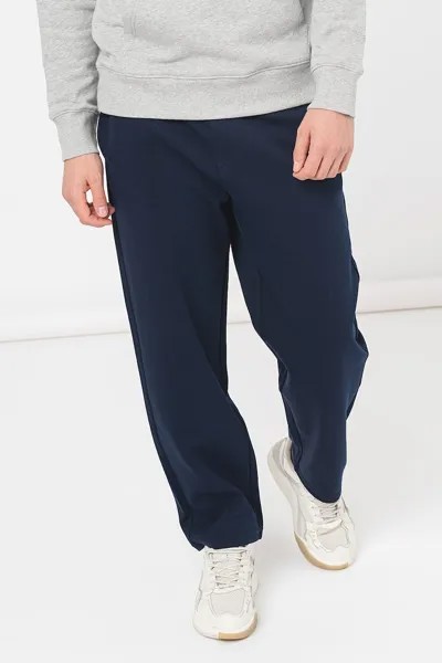 Спортивные брюки с карманами и завязками United Colors Of Benetton, синий