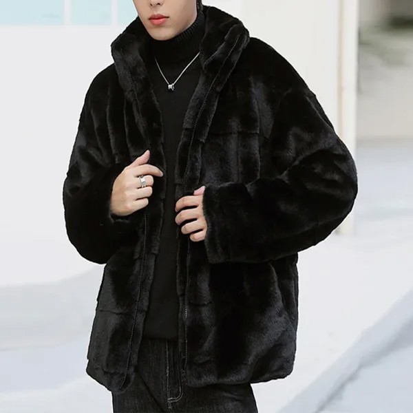 Зимняя норковая куртка 2021, стандартное кожаное пальто высокого качества для мужчин и женщин, пальто, Мужская норковая куртка