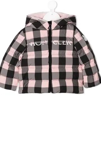 Moncler Enfant пуховик с логотипом