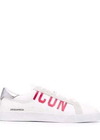 Dsquared2 кеды Icon с принтом