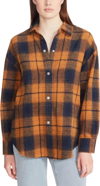 Рубашка Steve Madden Sophia Shacket, цвет Peacoat Navy