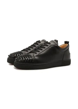 Кожаные кеды Louis Junior Spikes Christian Louboutin