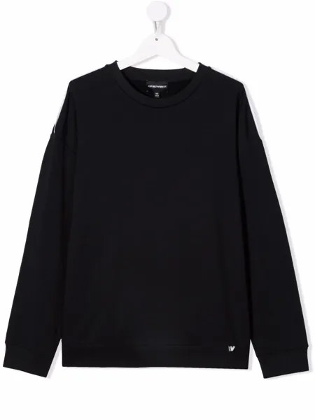 Emporio Armani Kids толстовка с логотипом