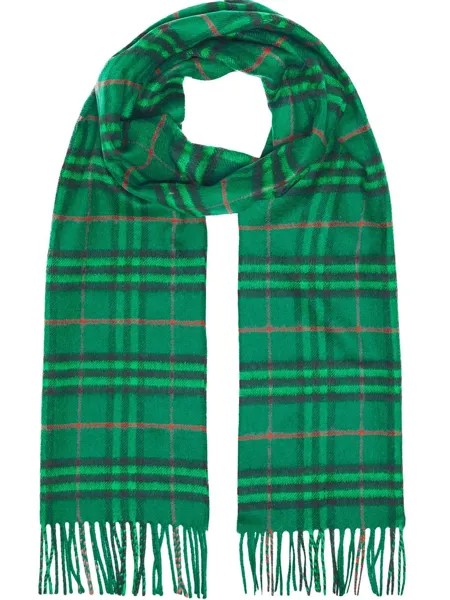 Burberry классический шарф в винтажную клетку
