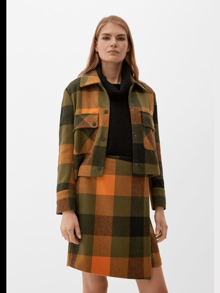 Переходная куртка s.Oliver, цвет orange/olive
