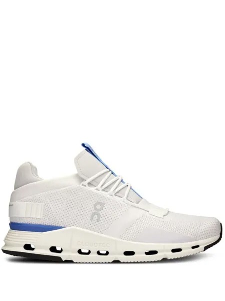 On Running кроссовки Cloudnova Undyed/Ultramarine, белый