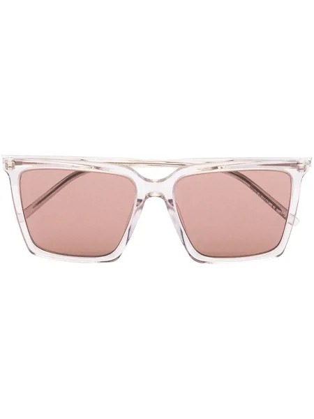 Saint Laurent Eyewear солнцезащитные очки в квадратной оправе