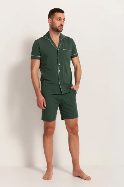 Anton короткая пижама с модалом Sofiaman, зеленый