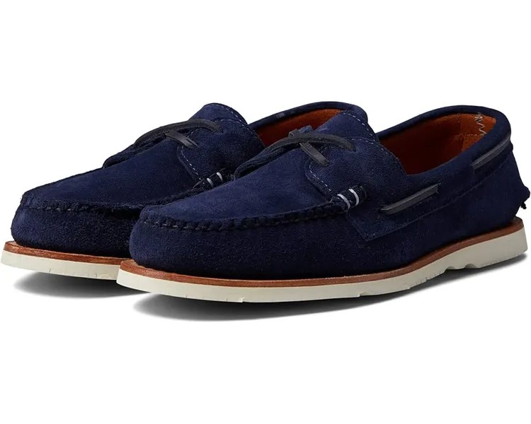 Топсайдеры Sperry Sperry X Sunspel Authentic Original 2-Eye, цвет Navy Suede