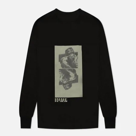 Мужской лонгслив Rick Owens DRKSHDW Gethsemane Level Tomb, цвет чёрный, размер XL