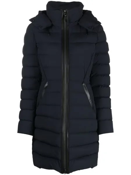 Mackage пуховик длины миди, синий