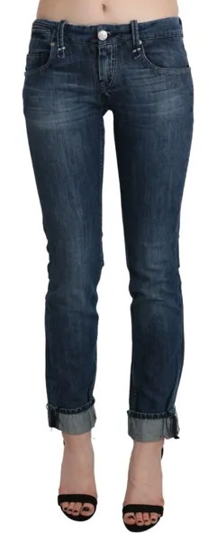ACHT Jeans Хлопковые синие джинсовые брюки скинни с заниженной талией s. W26 Рекомендуемая розничная цена 250 долларов США.