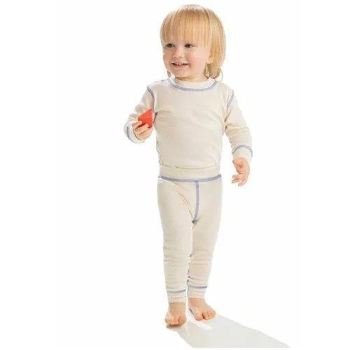 Штаны детские NORVEG/Kids Soft 4SU003-011/термобелье для детей/цвет молочный