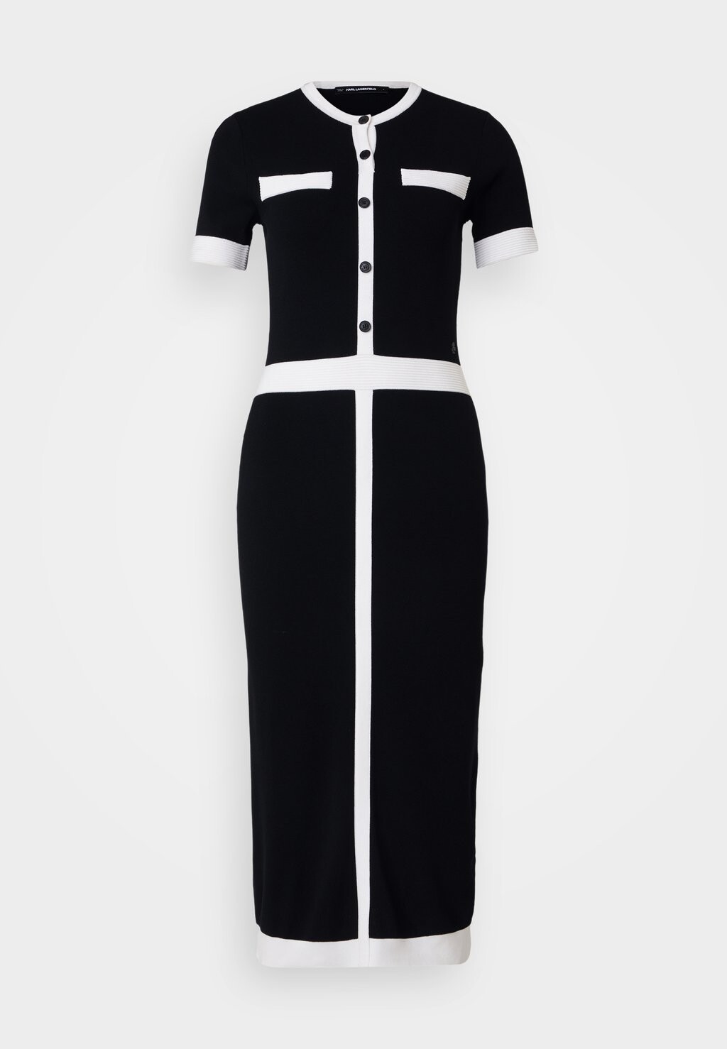 Платье-труба CLASSIC DRESS KARL LAGERFELD, черный