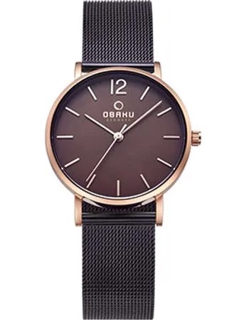 Fashion наручные  женские часы Obaku V197LXVNMN. Коллекция Mesh