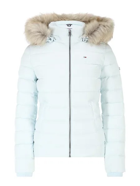 Зимняя куртка Tommy Jeans Essential, пастельно-синий
