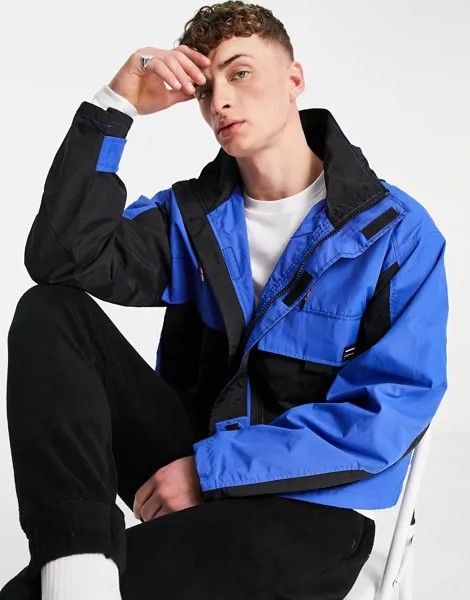 Синяя куртка с несколькими карманами ASOS Unrvlld Spply-Голубой