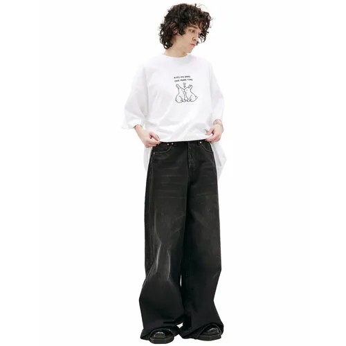 Джинсы Vetements, размер 34, черный