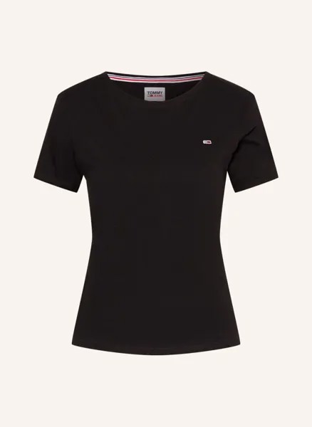 Футболка женская Tommy Jeans 1001382770 черная L