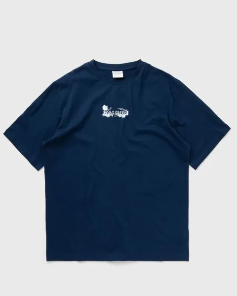 Футболка Daily Paper Scratch Logo Ss T-Shirt, цвет peagant blue