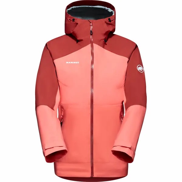 Куртка софтшелл Mammut Hardshell Jacke Convey Tour mit Kapuze, цвет Lachs