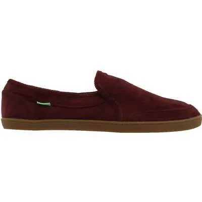 Sanuk Pair O Dice Corduroy Slip On Женские бордовые кроссовки Повседневная обувь 110506