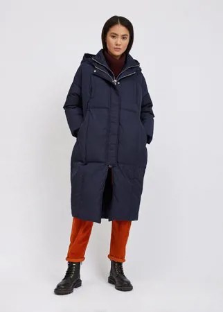 Пуховик женский United Colors of Benetton 21A_2GG3536B4 синий XS