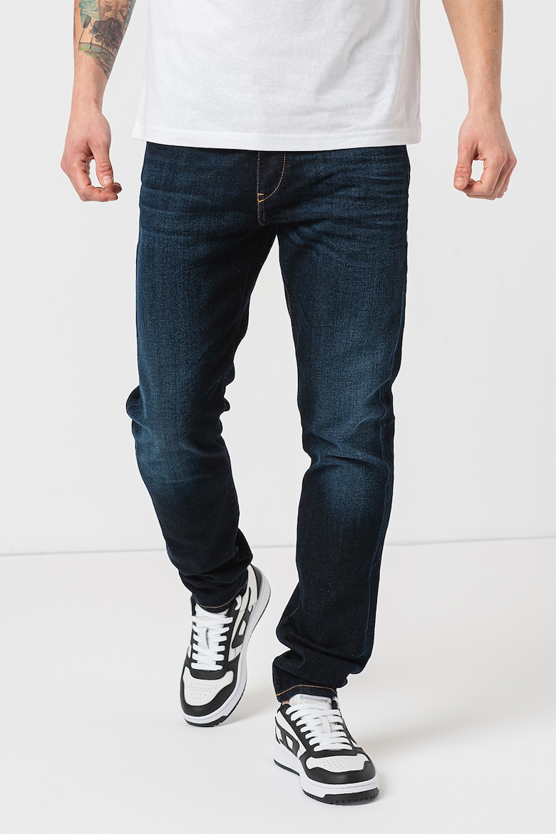 Узкие джинсы со средней талией D-Strukt 2019 Diesel, синий