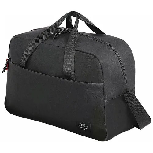 Сумка спортивная BRAUBERG, 20х30х45 см, черный