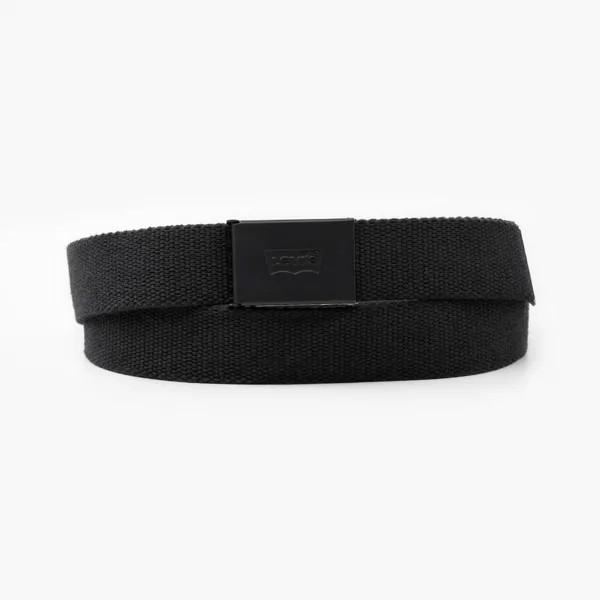Ремень мужской Levi's Total Web Belt черный, 110 см