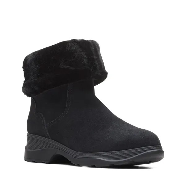 Полусапоги женские Clarks Aveleigh Rise 26163923 черные 37 EU
