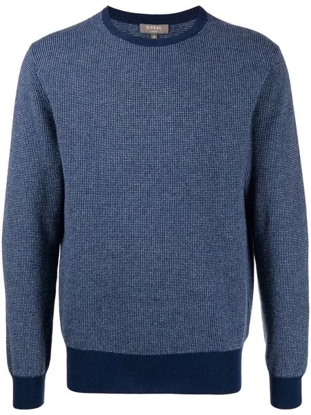 N.Peal свитер Birdseye Oxford
