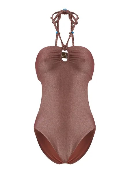 Купальник Wolford Disco One Piece, бронза