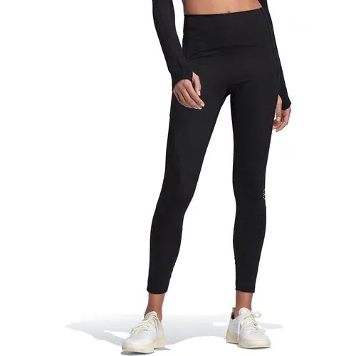 Легинсы  для фитнеса adidas by Stella McCartney, карманы, размер S INT, черный
