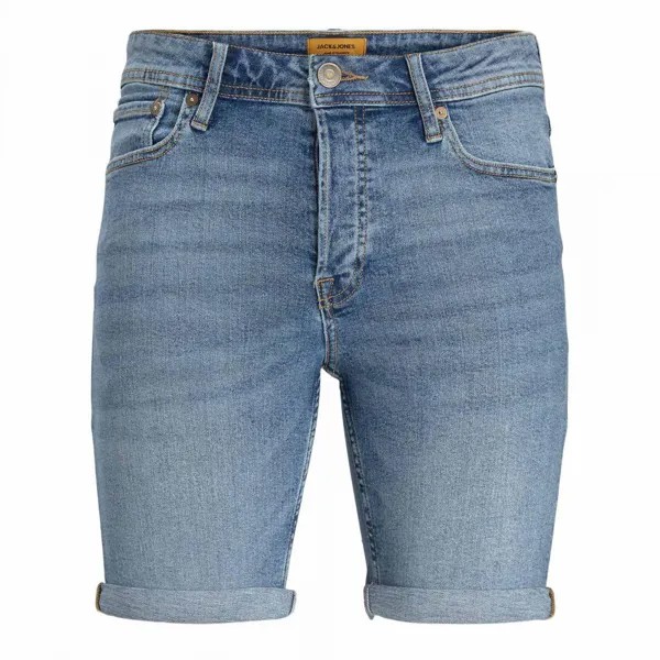 Мужские узкие джинсовые шорты из эластичного хлопка JACK & JONES