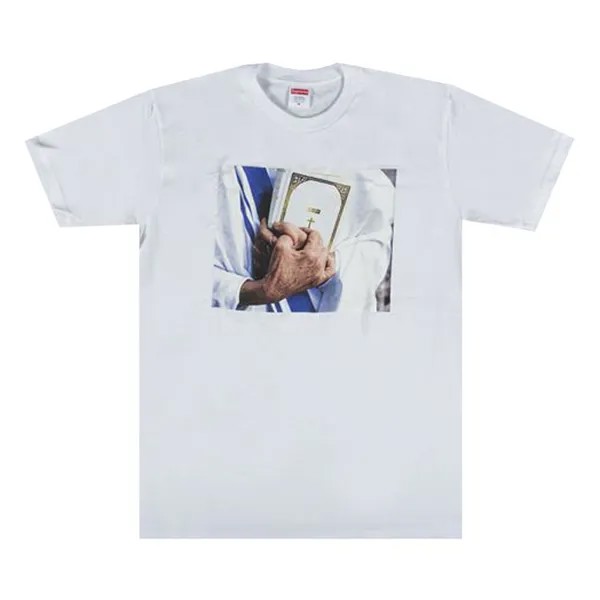 Футболка Supreme Bible Tee 'White', белый