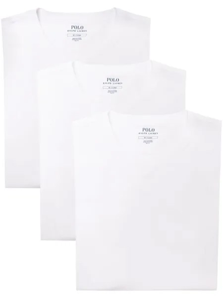 Polo Ralph Lauren комплект из трех футболок, белый
