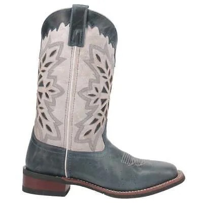 Женские синие повседневные ботинки Laredo Dolly Square Toe Cowboy 5880