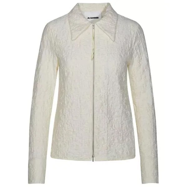 Куртка ivory cotton jacket Jil Sander, серый