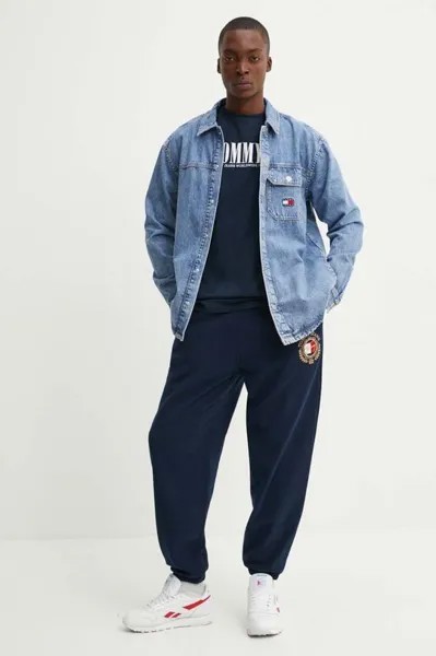 Спортивные штаны Tommy Jeans, темно-синий