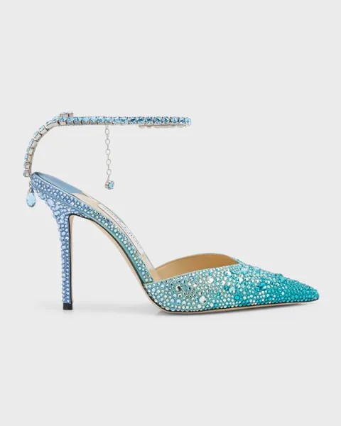 Туфли-лодочки Saeda Ombre с ремешком на щиколотке и ремешком на щиколотке Jimmy Choo