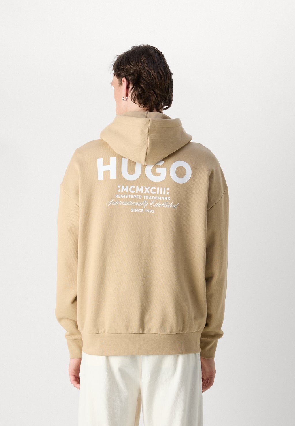 Толстовка на молнии Nardimez HUGO, бежевый