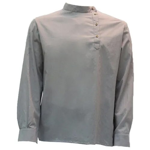Рубашка День Косоворотки, размер 46, серый