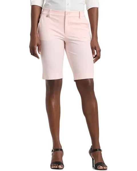 Шорты LAUREN Ralph Lauren Bi-Stretch Twill, цвет Pink Opal