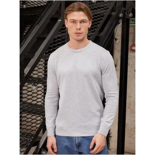 Джемпер , размер 2XL (50-L), серый