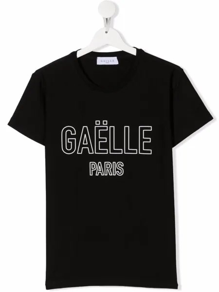 Gaelle Paris Kids футболка с логотипом