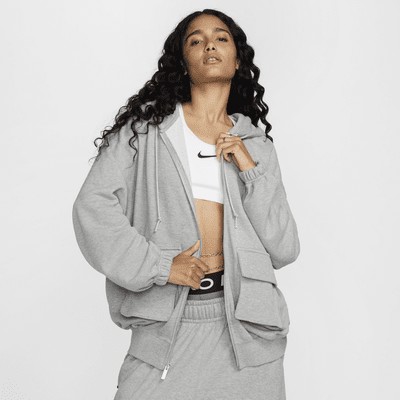 Худи Nike Sportswear, цвет Dark Grey Heather/Smoke Grey