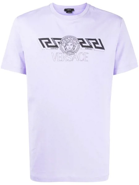 Versace футболка с принтом Medusa