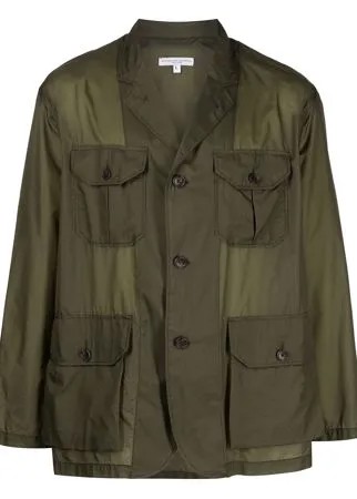 Engineered Garments клетчатая куртка-рубашка Folk