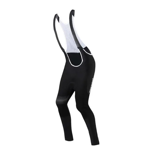 Santic мужские велосипедные длинные брюки/Колготки Mtb Ropa Панталоны зимние теплые флисовые велосипедные комбинезоны длинные брюки
